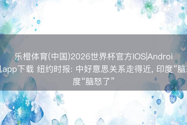 乐橙体育(中国)2026世界杯官方IOS|Android手机app下载 纽约时报: 