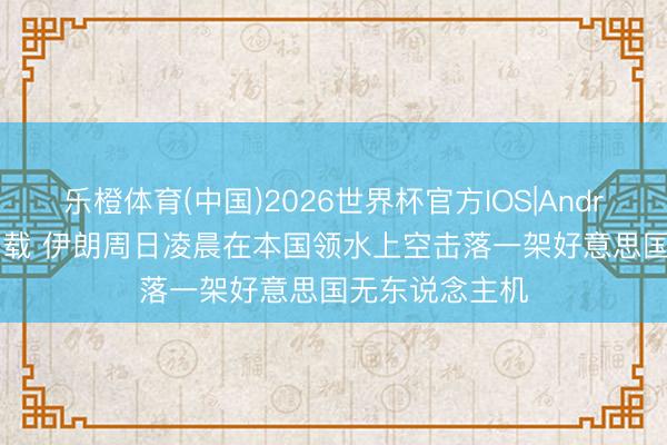 乐橙体育(中国)2026世界杯官方IOS|Android手机app下载 伊朗周日凌晨在本国领水上空击落一架好意思国无东说念主机