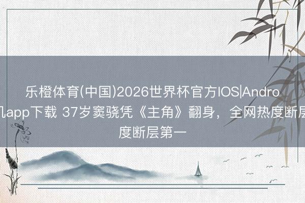 乐橙体育(中国)2026世界杯官方IOS|Android手机app下载 37岁窦骁凭《主角》翻身，全网热度断层第一