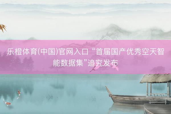 乐橙体育(中国)官网入口 “首届国产优秀空天智能数据集”追究发布